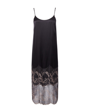 Платье-комбинация миди