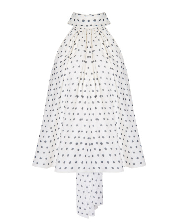 Топ со стойкой и американской проймой