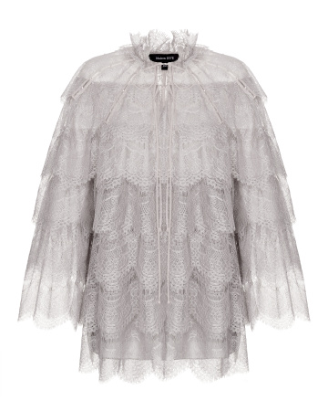 Кружевное платье мини