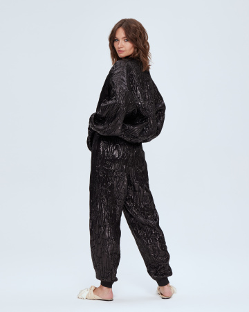 Фактурные спортивные брюки