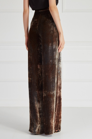 Бархатные брюки