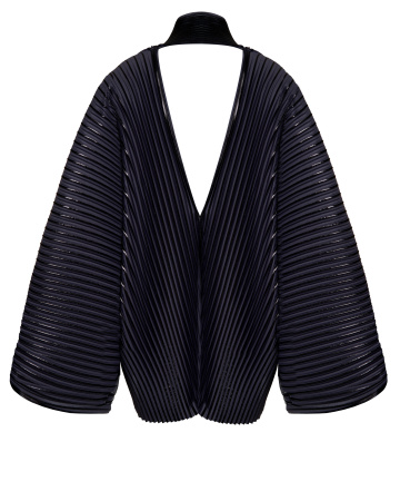 Кимоно плиссе с открытой спинкой