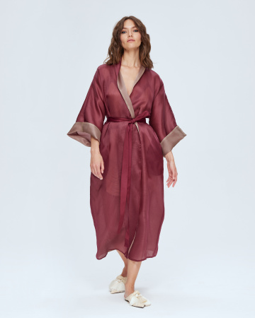 Накидка-кимоно двухсторонняя