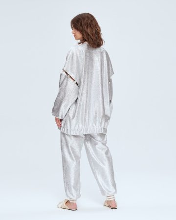 Фактурные спортивные брюки