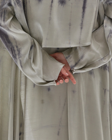 Свободная блуза-тренч 