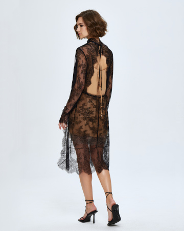 Топ кружевной ассиметричный