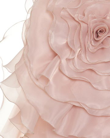 Мини-сарафан цветок-футляр с шалью