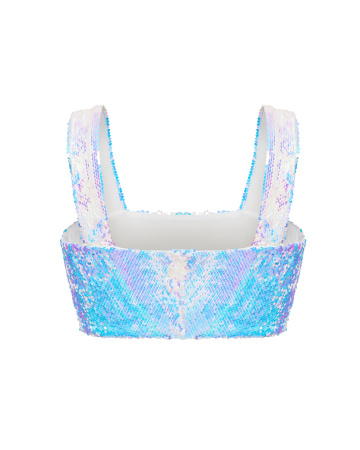 Топ из пайеток 