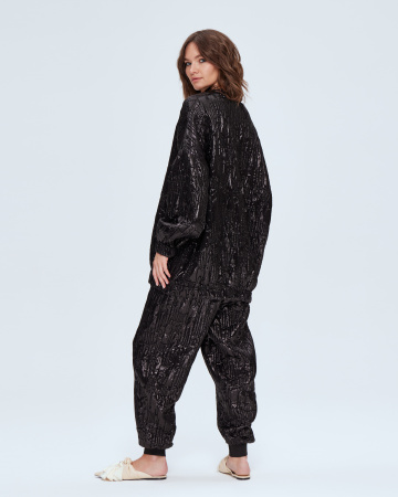 Фактурные спортивные брюки