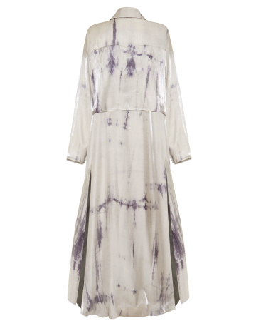 Свободная блуза-тренч 