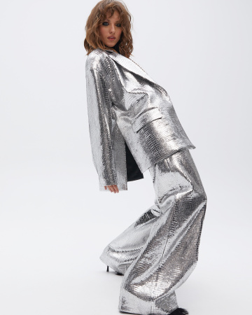 Текстурный OVERSIZE 80'S жакет