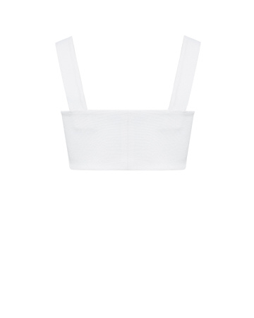 Топ укороченный на бретелях