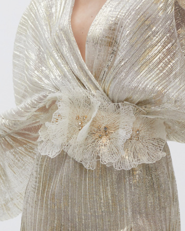 Пояс-лента с цветами