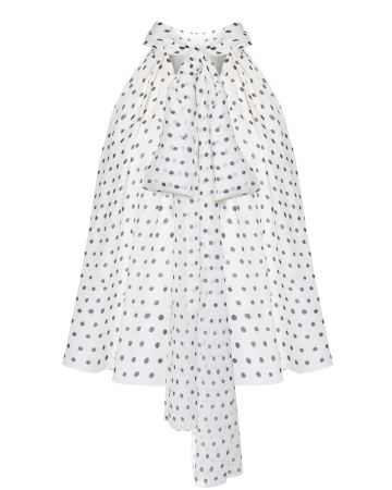 Топ со стойкой и американской проймой