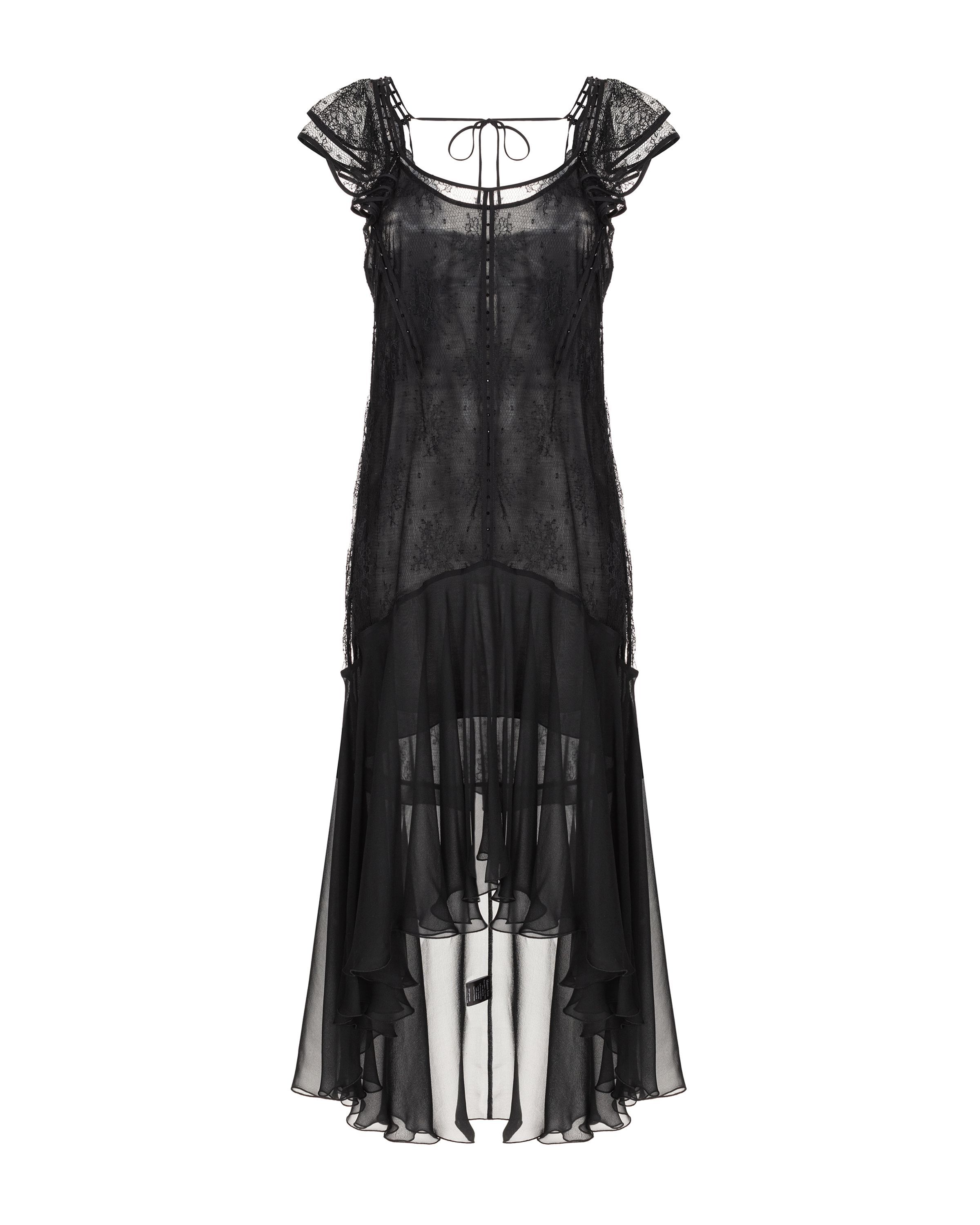 Кружевной сарафан с комбинацией