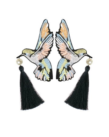 Парные броши "Неразлучники"