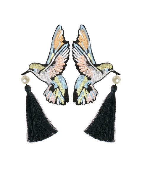 Парные броши "Неразлучники"