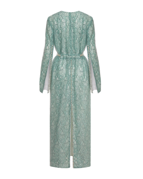 Двубортная накидка с поясом