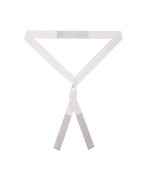 Браслет-лента со стразами