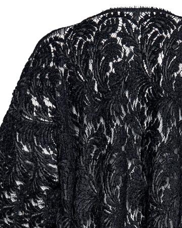 Кимоно  кружевное с поясом-бантом