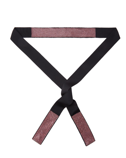 Чокер-лента со стразами