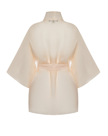 Двухслойное кимоно с поясом