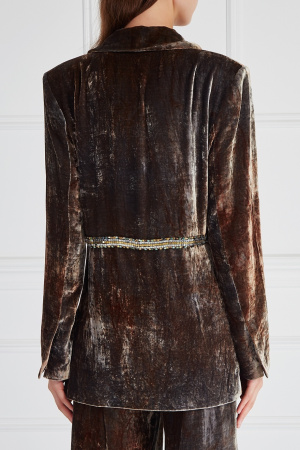 Бархатный жакет 