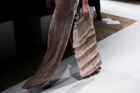 Клатч из бахромы Long