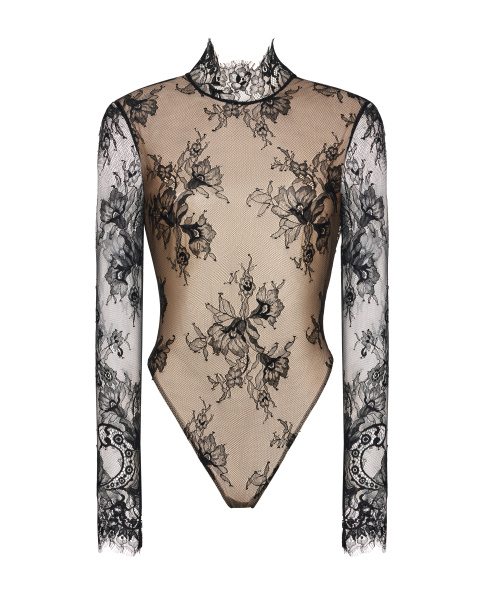 Боди кружевное с открытой спинкой Боди кружевное с открытой спинкой