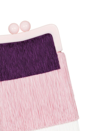 Клатч из бахромы Long