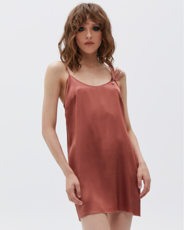 Платье-комбинация мини