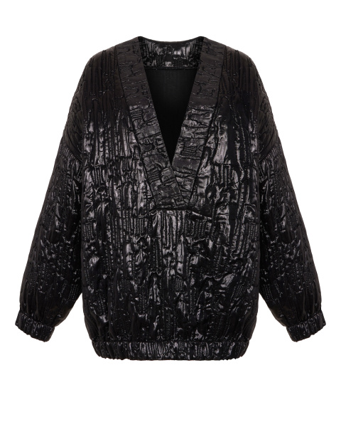 Фактурный пуловер