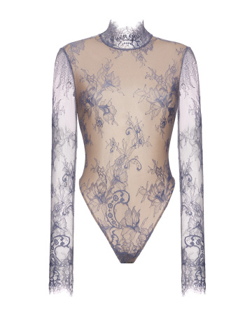 Боди кружевное с открытой спинкой