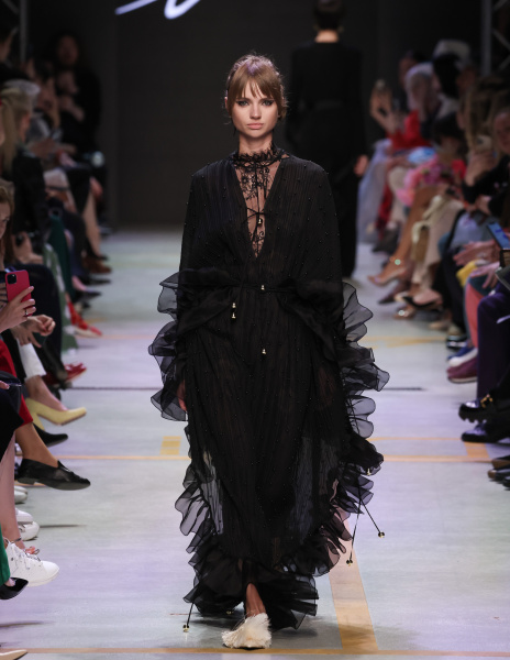 Пояс из витого шнура с бусиной