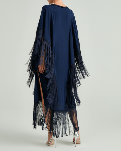 Накидка с бахромой