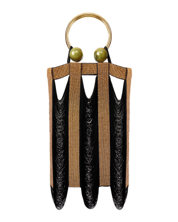 Тоут из бахромы и страз