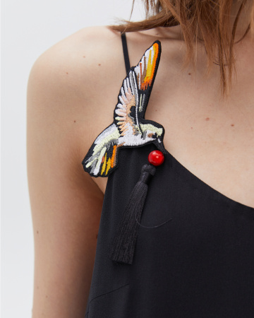 Парные броши "Неразлучники"