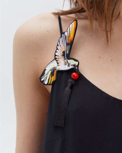 Парные броши "Неразлучники"