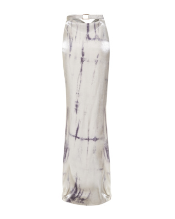 Юбка-парео с глубоким разрезом