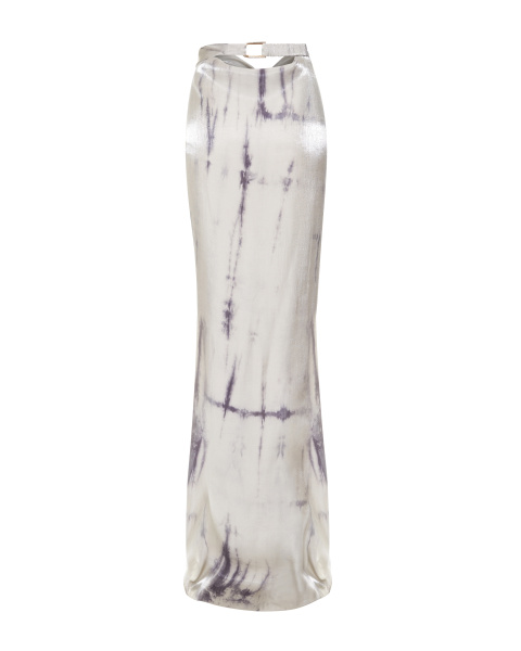 Юбка-парео с глубоким разрезом