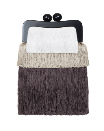 Клатч из бахромы