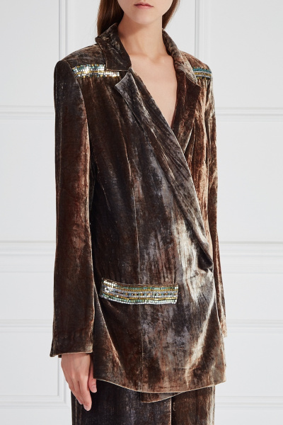 Бархатный жакет 