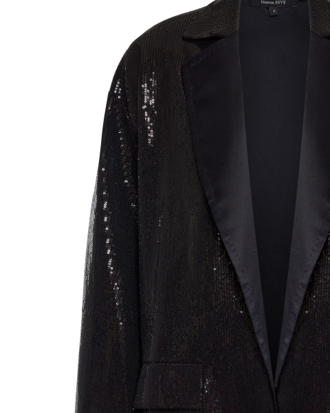 OVERSIZE 80'S жакет из пайеток