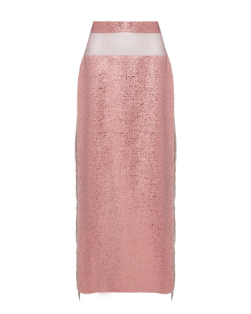 Юбка макси с кокеткой