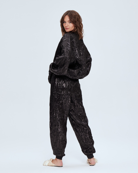 Фактурные спортивные брюки