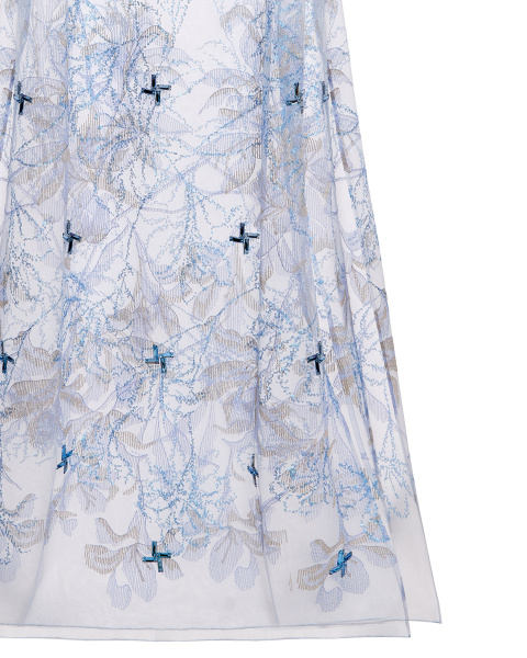 Сарафан макси на бретелях