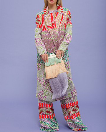 Клатч из бахромы Long