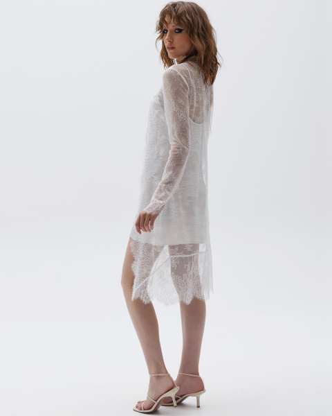 Топ кружевной ассиметричный