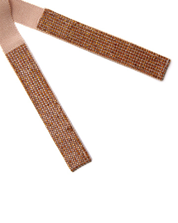 Браслет-лента со стразами