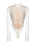 Боди кружевное с открытой спинкой